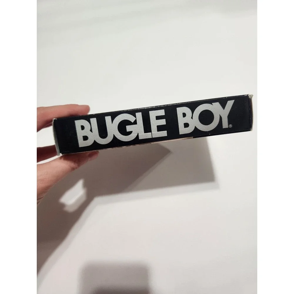 Bugle Boy‎ Briefs Black White Striped Wide Band Hip Vintage Small 28-30